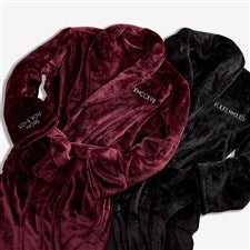 Romantic Date Embroidered Fleece Robes  - 43008