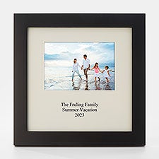 Engraved Family Gallery 5x7 Opening Picture Frame - 43044