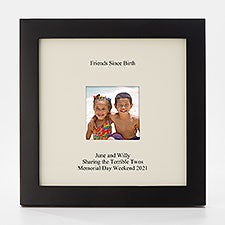 Engraved Friendship Gallery Square Opening Picture Frame  - 43062
