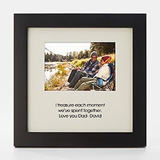 Engraved Dad's Gallery 5x7 Opening Picture Frame  - 43069
