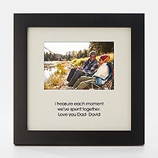 Engraved Dad's Gallery 5x7 Opening Picture Frame - 43069