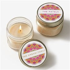 Diwali Personalized Mason Jar Candle  - 43168
