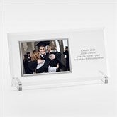 Engraved Graduation Glass Horizontal Picture Frame  - 43203