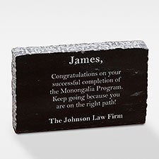 Engraved Office Award Marble Keepsake - 43250