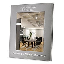 Engraved Office Tremont Gunmetal 8x10 Picture Frame    - 43374