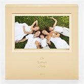 Engraved Family Gold Uptown 4x6 Picture Frame  - 43389