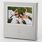 Engraved Silver Uptown 4x6 Picture Frame  - 43396