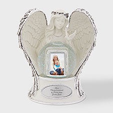 Engraved Religious Guardian Angel Snow Globe  - 43426