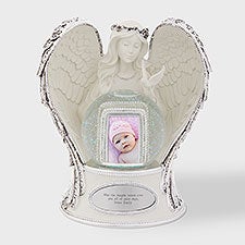 Engraved New Baby's Guardian Angel Snow Globe  - 43430