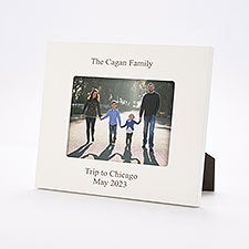 Engraved Family Everyday White 5x7 Picture Frame - 43451