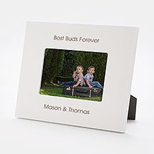 Engraved Kids Everyday White 4x6 Picture Frame - 43470