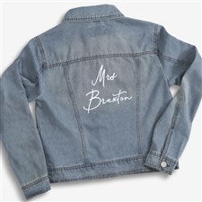 Bride Embroidered Jean Jacket  - 43658