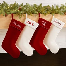 Classic Christmas Personalized Christmas Stockings - 43821