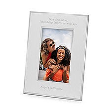 Friends Personalized Flat Iron Silver Picture Frame - 43825