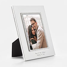 Engraved Anniversary 5x7 Picture Frame - Lenox Devotion - 44130
