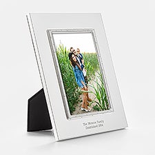 Engraved Lenox "Devotion" Family 5x7 Picture Frame - 44133