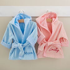 Embroidered Baby Bath Robe  - 44135