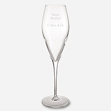 Engraved Luigi Bormioli Business Atelier Champagne Flute - 44275