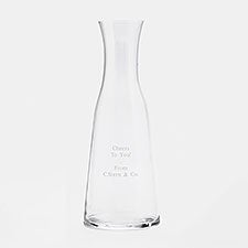 Engraved Luigi Bormioli Business Atelier Carafe - 44300