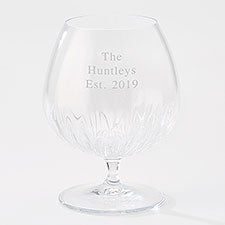 Luigi Bormioli Engraved Housewarming Mixology Cognac Glass - 44330