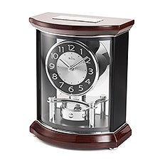 Engraved Bulova Gentry Contemporary Milestone Clock  - 44563