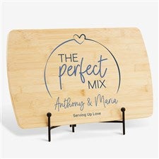 The Perfect Mix Personalized Wood Cutting Board - 44636