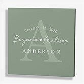 Simply Us Personalized Wedding Canvas Prints  - 44673