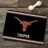 NCAA Texas Longhorns Personalized Pet Food Mat - 45032