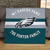 NFL Classic Philadelphia Eagles Personalized Blankets - 45048