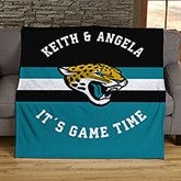 NFL Classic Jacksonville Jaguars Personalized Blankets - 45070