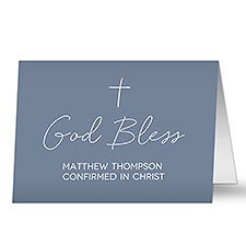 Confirmed in Christ Personalized Greeting Card - 45579