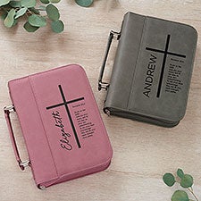 Religious Verse Personalized Bible Covers - 45591