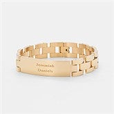 Engraved Golden ID Bracelet  - 45922