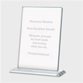 Engraved Glass Recognition Award - 46052