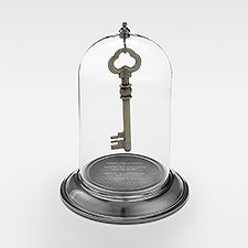 Engraved Key To Success Cloche Award - 46066