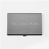 Engraved Business Card Case - 46134