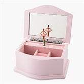 Engraved Pink Ballerina Jewelry Box    - 46180
