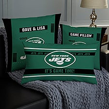 NFL New York Jets Classic Personalized Throw Pillow - 46591