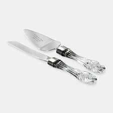 Engraved Waterford Crystal Cake Server Set    - 47089