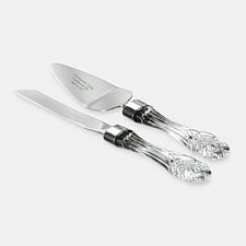 Engraved Waterford Crystal Cake Server Set    - 47089