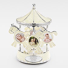 Engraved Carousel Musical Frame - 47094