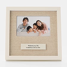 Engraved Rectangle Charm Frame - 47097