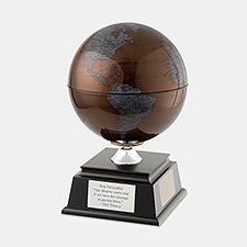 Engraved Copper Solar Globe - 47104