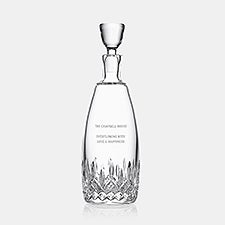 Engraved Waterford Lismore Essence Decanter     - 47107