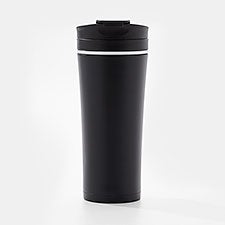 Spill Resistant Travel Coffee Mug in Matte Black    - 47132