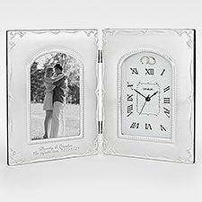 Engraved Forever Yours Frame Clock    - 47204