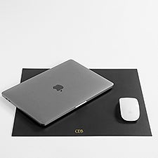 Personalized Leather Portable Desk Mat - 47299D