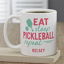 Pickleball Personalized Sports Coffee Mugs - 47511