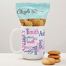 Signature Style Personalized Coffee Mug with Cheryl's Cookies - 47609