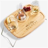 Infinite Love Personalized Wine Picnic Tray - 47644